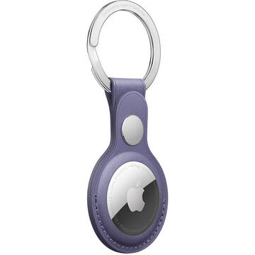 Apple AirTag Original Leather Key Ring Wisteria