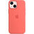 Husa Apple Original Silicon iPhone 13 Mini, MagSafe, Pink Pomelo