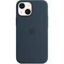 Husa Apple Original Silicon iPhone 13 Mini, MagSafe, Abyss Blue