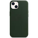 Husa Apple Husa Original Leather iPhone 13 Mini, MagSafe, Sequoia Green