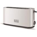 Prajitor de paine Black  Decker "BXTO1001E" Toaster, white
