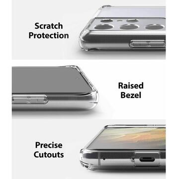 Husa Husa Samsung Galaxy S21 Ultra Ringke Fusion Transparent