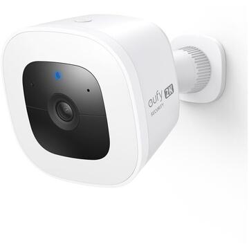 Camera de supraveghere Camera supraveghere eufy Spotlight Cam Pro 2K SoloCam L40, Reflector LED, WiFi, IP67, Alb