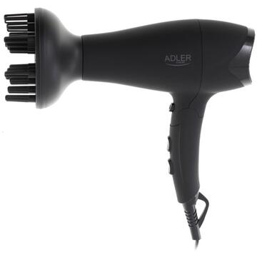 Uscator de par Adler AD 2267 hair dryer Black, 2500 W