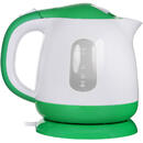 Fierbator BROCK WK 0712 GR electric kettle 1.8 L 1100 W White, Green
