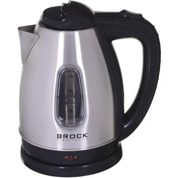 Fierbator BROCK WK 0601 SS electric kettle 1.8 L 1500 W Silver