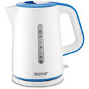 Fierbator Zelmer ZCK7620B electric kettle 1.7 L 2200 W Blue, White