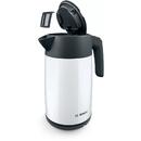 Fierbator Electric kettle Bosch TWK 7L461, 2400 W, 1.7 l White