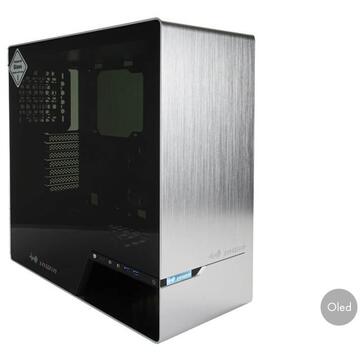 Carcasa In Win 905 Midi-Tower, OLED, Tempered Glass - Silver