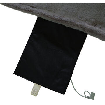 Incalzitoare corporale Glovii GB2G electric blanket Electric heated wrap 9 W Grey Polyester