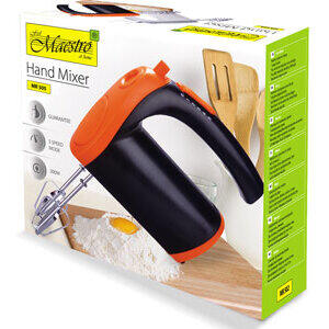 Mixer Feel-Maestro MR-505-BLACK mixer Hand mixer Black, Orange 400 W