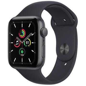 Smartwatch Apple Watch Original SE (V2) GPS 44mm Space Gray Aluminium Case Midnight Sport Band