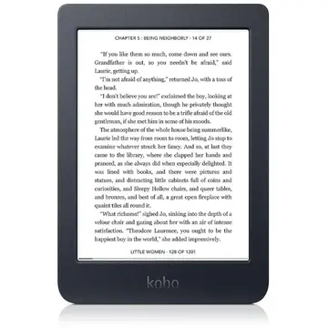 eBook Reader Kobo Nia  6" 1024 × 758pixels 8 GB WI-FI Black