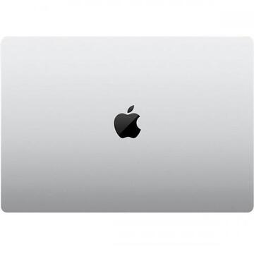 Notebook MKGR3RO/A MacBook Pro 14 14.2" 3024 x 1964 pixeli Apple M1 Pro 8 Core 16GB 512GB SSD Apple M1 Pro 16 core Graphics MacOS Monterey Silver