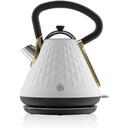 Fierbator Swan SK14080WHTN electric kettle 1.7 l 3000 W White