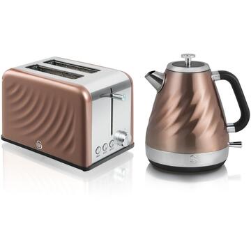 Fierbator Swan SK37010TWN electric kettle 1.6 L 3000 W Copper