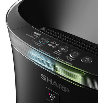 Sharp Home Appliances UA-PM50E-B air purifier 40 m² 51 dB 51 W Black
