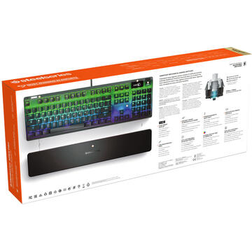 Tastatura Steelseries Apex Pro RGB LED US Black