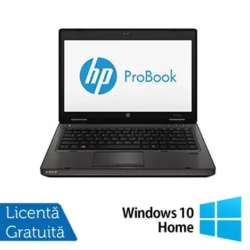 Laptop Refurbished Laptop HP ProBook 6470B, Intel Core i3-3110M 2.40GHz, 4GB DDR3, 320GB SATA, 14 Inch, Fara Webcam + Windows 10 Home