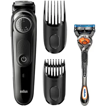 Aparat de barbierit Braun BT5042 Beard trimmer, Cordless, Washable, Black