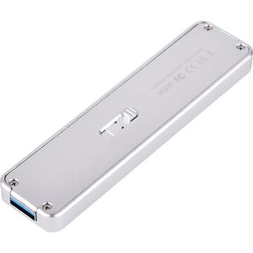 SilverStone Silvstone SST-MS09S USB 3.1 - M.2 SATA SSD to USB 3.1 Gen 2