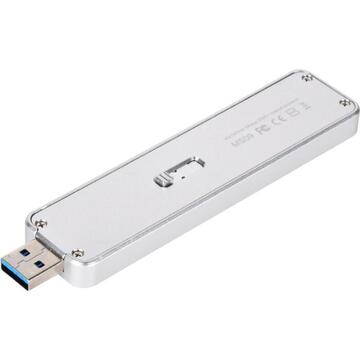 SilverStone Silvstone SST-MS09S USB 3.1 - M.2 SATA SSD to USB 3.1 Gen 2