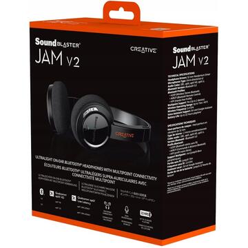 Creative Sound Blaster JAM V2 Ultra-Light Bluetooth Headset