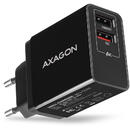 Incarcator de retea AXAGON ACU-QS24 2x USB 2A Black