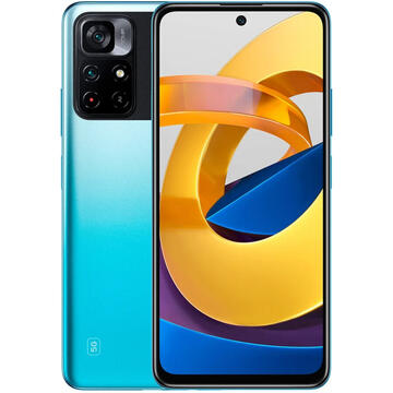 Smartphone Xiaomi POCO M4 PRO 128GB 6GB RAM 5G Dual SIM Cool Blue