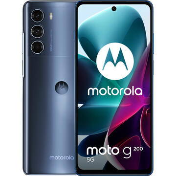 Smartphone Motorola Moto G200 128GB 8GB RAM 5G Stellar Blue