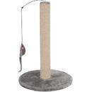 Jucarii animale Zolux Cat scratching post with toy - grey