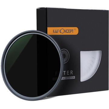 Filtru K&F Concept ND 0.9 (ND8) MC NANO-X 58mm cu tratament hidrofob Green Coated Japan Optics KF01.1181