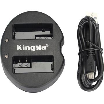 Incarcator KingMa USB dual NP-FW50 pentru Sony
