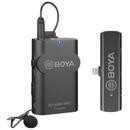 Sistem wireless Boya BY-WM4 PRO-K3 cu Microfon lavaliera Transmitator si Receiver pentru iOS
