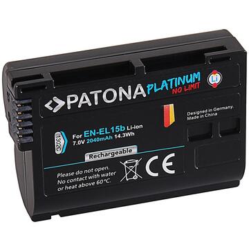 ​Acumulator Patona Platinum EN-EL15B 2040mAh compatibil Nikon-1302