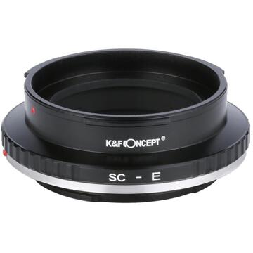 K&F Concept SC-E adaptor montura de la Contax RF/Nikon S la Sony E-mount KF06.327