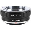 K&F Concept EXA-FX adaptor montura Exakta la Fujifilm FX-Mount KF06.334