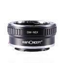 K&F Concept OM-NEX adaptor montura Olympus OM la Sony E-Mount (NEX) KF06.072