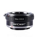 K&F Concept Nikon-EOS M adaptor montura de la Nikon AI la Canon EOS M  kF06.122