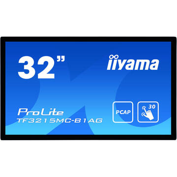Monitor LED Iiyama TF3215MC-B1 31.5inch 1920 x 1080 60Hz 8ms Negru