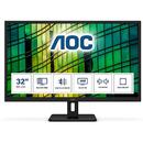 Monitor LED AOC Q32E2N 31.5inch 2560x1440 75Hz 4ms Negru