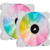 Corsair SP140 RGB ELITE White 140mm RGB LED Fan with AirGuide Dual Pack