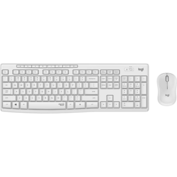 Tastatura Logitech MK295 Silent Wireless Combo - OFF WHITE - US INT
