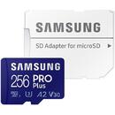 Card memorie Samsung PRO Plus (2021) Micro-SDXC 256GB + adaptor