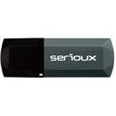 Memorie USB Serioux 64GB SRX DATAVAULT V153  2.0 BLK