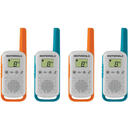 Statie radio Statie radio PMR portabila Motorola TALKABOUT T42 QUAD PACK set cu 4 buc
