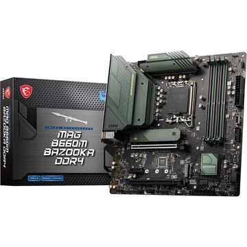 Placa de baza MSI MAG B660M BAZOOKA Intel Micro-ATX LGA1700 DDR4
