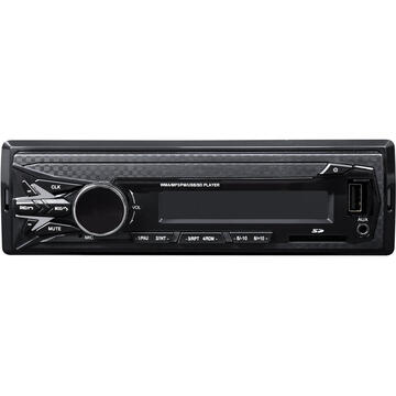 Sistem auto DAB Radio MP3 player auto PNI Clementine 8480BT 4x45w, 12/24V, 1 DIN, cu SD, USB, AUX, RCA, Bluetooth si USB 1.5A pentru incarcare telefon