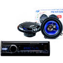 Sistem auto Pachet Radio MP3 player auto PNI Clementine 8524BT 4x45w + Difuzoare auto coaxiale PNI HiFi500, 100W, 12.7 cm