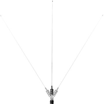 Antena CB LEMM MiniTurbo AT-1002 PL, lungime 110 cm, castig 2dB, 26.5-27.5Mhz, 200W, fara cablu, fabricata in Italia